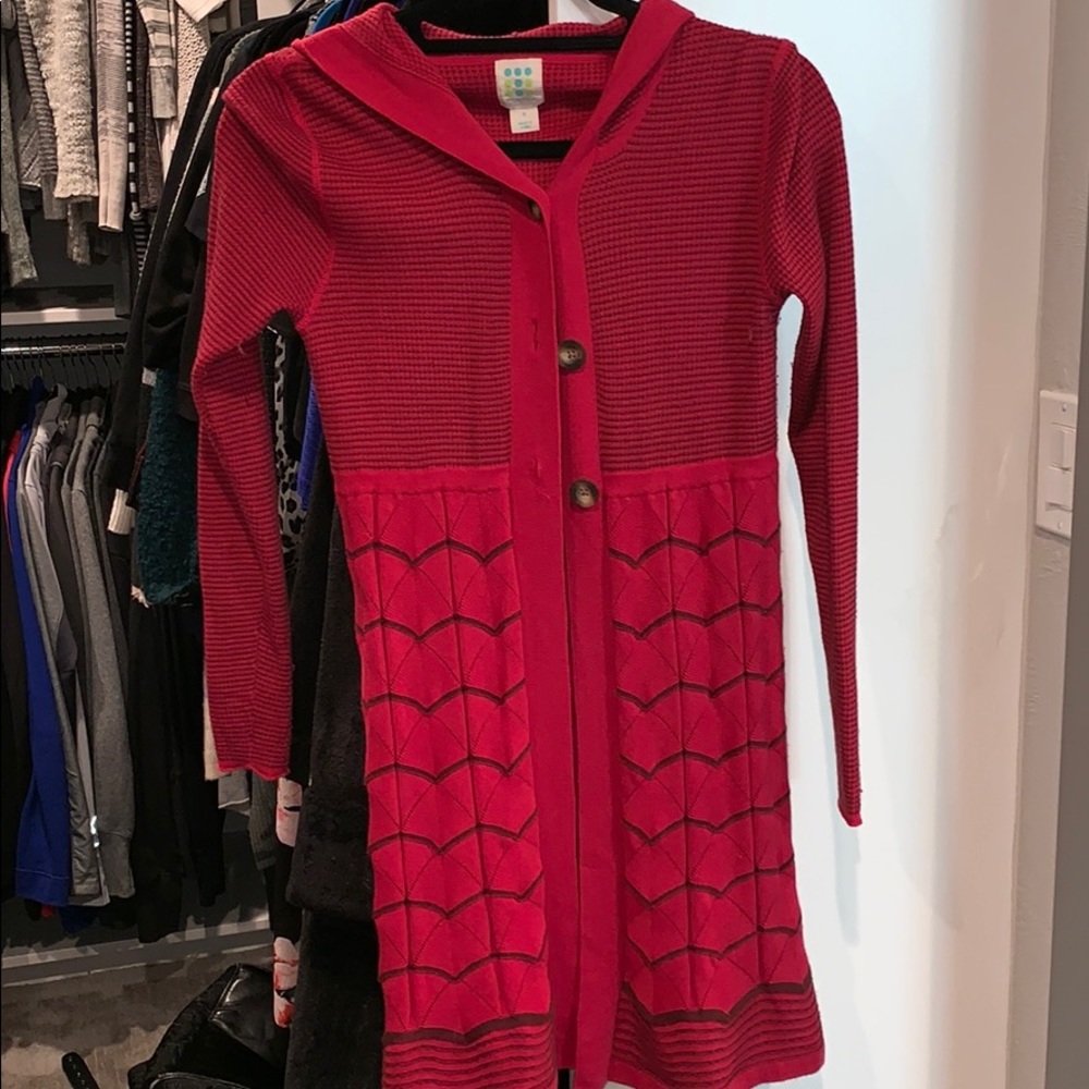 Title 9 hooded cardigan